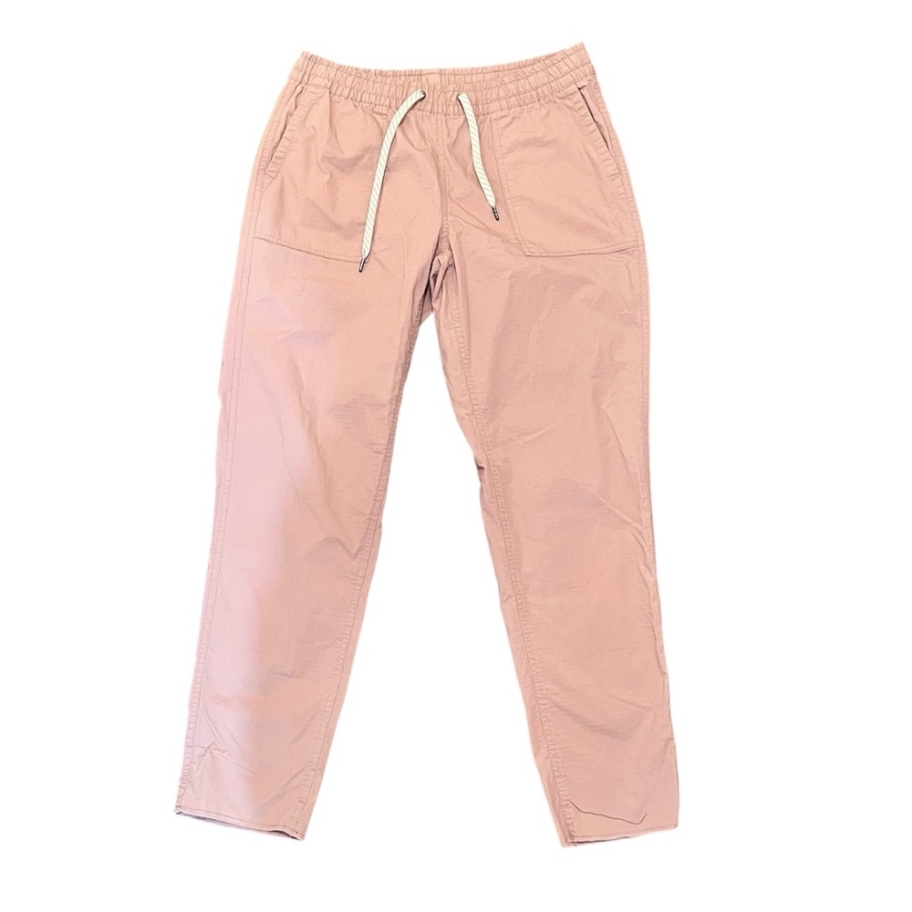 Vuori Organic Cotton Ripstop Dusty Blush Pink Active Hiking Pants